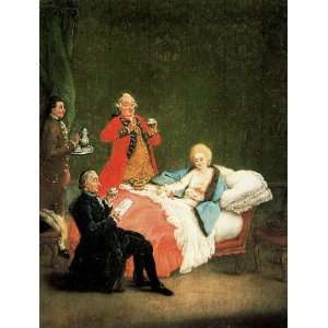     Pietro Longhi   24 x 32 inches   Morning chocolate