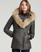    Mackage Adali Fur Trimmed Belted Coat customer 