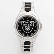 Game Time Victory Series Oakland Raiders Silver Tone Watch