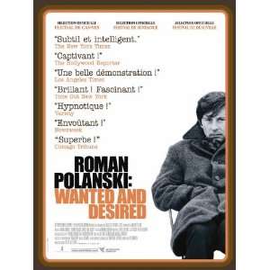 Roman Polanski Wanted and Desired (2008) 27 x 40 Movie Poster French 