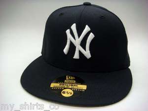 New York Yankees GREY BRIM New Era Fitted Hat  