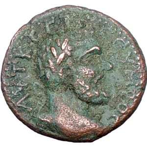 SEPTIMIUS SEVERUS 193AD Anchialus Rare Ancient Roman Coin Tyche LUCK 