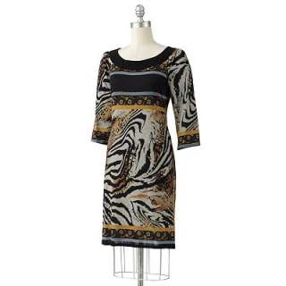 Animal Shift Dress