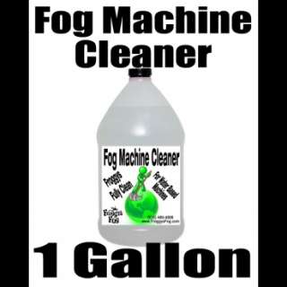 FOG MACHINE CLEANER   1 GALLON   FROGGYS FULLY CLEAN  