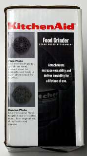 KitchenAid Food (Meat, Vegetables, Fruit) Grinder FGA Stand Mixer 