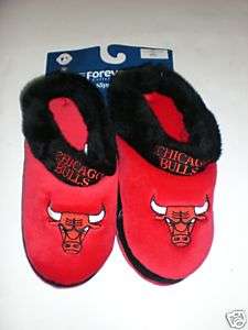 Forever Collectibles Men Slippers Chicago Bulls LARGE  