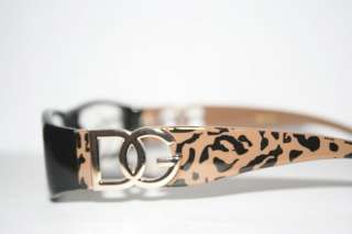 DG Eyewear Nerd Clear Glasses Fashion Geek Shades Black Beige Cheetah 