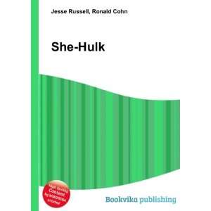  She Hulk Ronald Cohn Jesse Russell Books