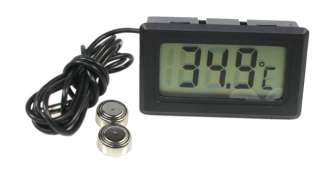 Digital LCD Fridge Freezer Car Room Thermometer Temperature Measure 