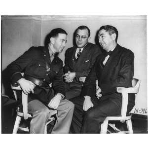   Karl R. Bendetsen,Milton Eisenhower,Tom C. Clark,WWII
