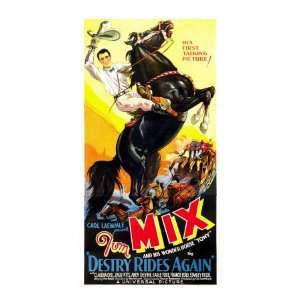  Destry Rides Again, Tom Mix, 1932 Premium Poster Print 