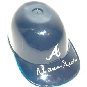 Warren Spahn Atlanta Braves Autographed Mini Batting Helmet