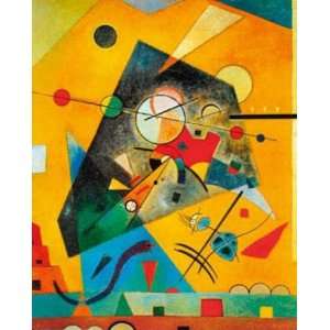 Wassily Kandinsky 25W by 31H  Harmonie Tranquille CANVAS Edge #5 