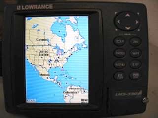 Lowrance LMS 330C GPS Receiver  