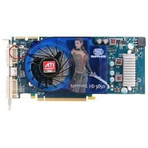  Sapphire Radeon HD3850 1GB DDR2 Dual DVI / TVO PCI Express 