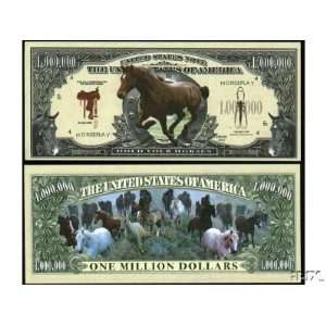  (5) Wild Horse Million Dollar Bill 