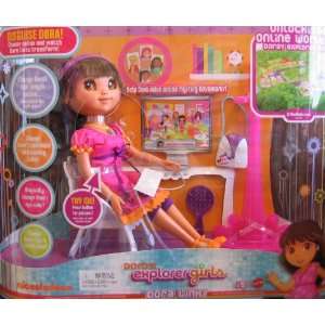  DORA LINKS Doll   Talking Dora Doll & Accessories (2009) Toys & Games