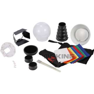k8 flash gun accessories kit with flex mount ca 1