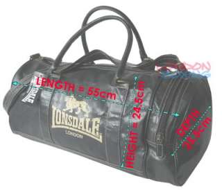   Vintage Design Boxing Large Black Sports Gym Bag ★ LAST STOCK  