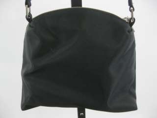 NICOLE MILLER Small Black Shoulder Handbag Bag  