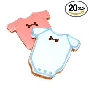 Pawsitively Gourmet Onesies Cookies for Dogs (Pack of 20)  