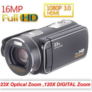   HD 1080P 23X Optical 120X DIGITAL Zoom VIDEO CAMCORDER CAMERA  