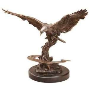   Pierce Strength and Beauty Bald Eagle Sculpture 