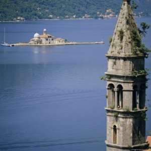  Kotor Bay Seen from Perast, Montenegro, Europe 