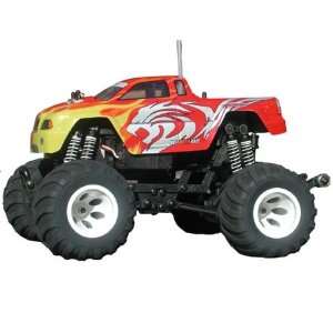   Trinity Clash 1/20th RC Electric Wheelie Monster Truck Toys & Games