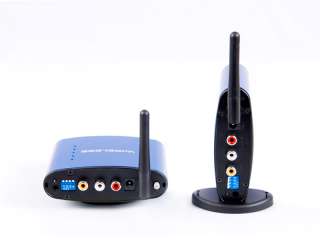 Audio Video AV Wireless Transmitter and Receiver 5.8 Ghz 200meters 