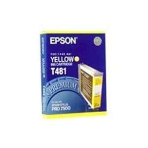  Epson Inkjet Stylus Pro 7500 Yellow Printer Ink Cartridge 