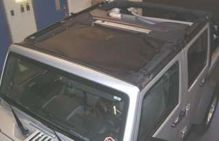 Jeep Wrangler JK 2007 11 SCREEN SHADE TOP Front only  