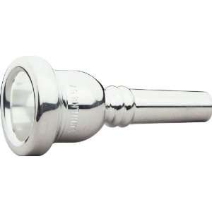   Shank Trombone Mouthpiece in Silver 57 Silver Musical Instruments
