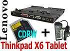 IBM Lenovo Thinkpad X6 X61 Tablet Docking Station 42X4322 DVD CDRW 