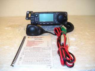ICOM IC 706 MKIIG HF/VHF/UHF ALL MODE HAM RADIO .  
