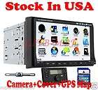 IR2230 GPS+MAP+Camera Double Din In Dash 7 Car Stereo DVD Player 