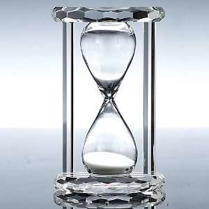  Godinger Crystal Hour Glass Shaped