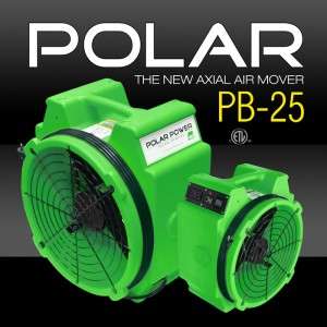 Polar Industrial Axial Air Mover Fan Blower Dryer water damage servpro 