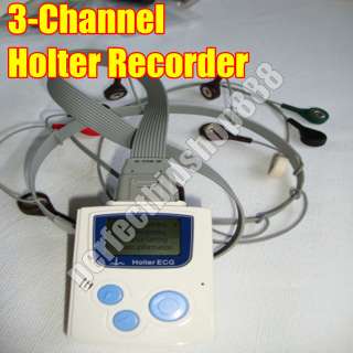 channel Color LCD Holter Recorder Monitor System ECGLAB  