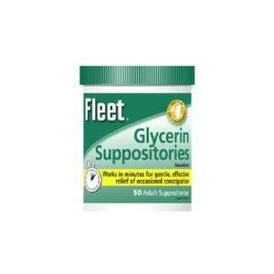  Fleet Adult Glycerin Suppositories 50 Health & Personal 