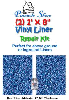 Swimming Pool PATCH Vinyl Liner Repair Kit Inground & Aboveground 