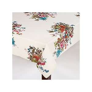  Watercolor Floral Tablecloth