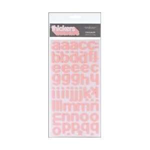  Thickers Foam Alphabet Stickers 6X11 Sheet   Mint Cinnamon 