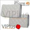   Wallet Card Holder Apple iPhone 4 4S 3G 3GS iPod Touch White  
