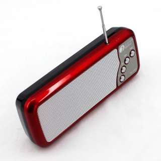   Recharge FM Radio Laptop /MP4 Laplop Player Speaker MicroSD/TF Card