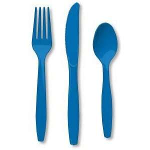  Heavy Duty Plastic Forks, True Blue Health & Personal 