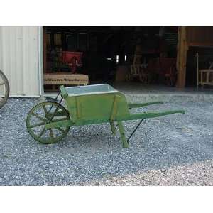   Large Wheelbarrow with Liner, Forest Green Patio, Lawn & Garden