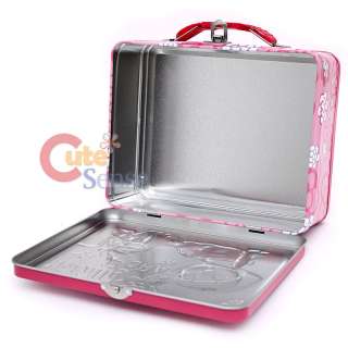   Explorer Dora Boots Metal Tin Box Lunch Snack Jewelry Case Pink  
