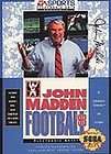 John Madden Football 93 (Sega Genesis, 1993) with manual in box 