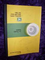 John Deere 108/111/112L Lawn Tractors Parts Manual  